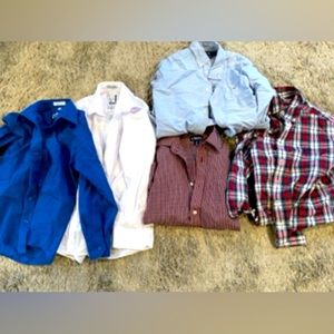 Boys colored shirts youth small.    Polo Ralph Lauren. And others